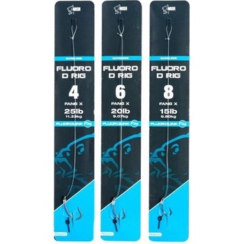 Nash Náväzec Fluoro D Rig Barbless veľ. 8