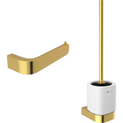 Nimco Nikau kartáčovaná sada k WC NKZ set-94KN-Z 96032980 zlatá