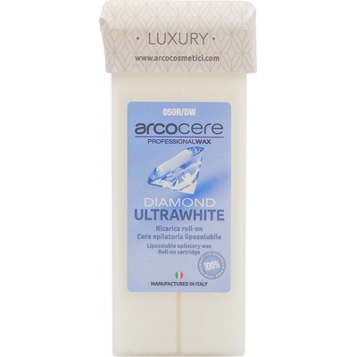 Arcocere depilační vosk roll-on Ultra White 100 ml