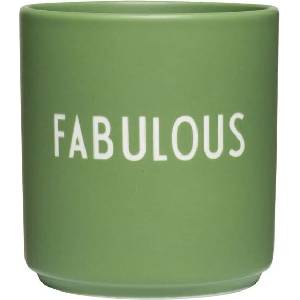 Design Letters Чаша халба Favourite Fabulous зелена (10101002GTENFABULOU)