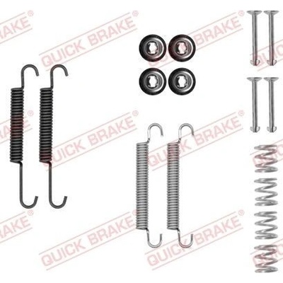 Sada příslušenství, parkovací brzdové čelisti Quick Brake 105-0893