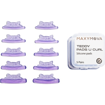 Maxymova TEDDY U-CURL ultra lepivé natáčky na lash lifting – 5 párů – Zboží Dáma