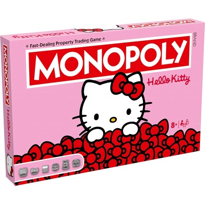 Winning Moves Настолна игра Monopoly - Hello Kitty (WM04863-EN1)