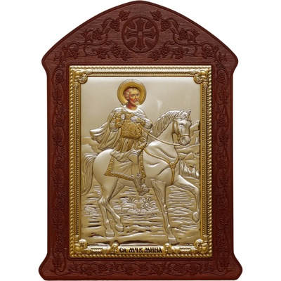 Свети Мина с mdf дърворезба (is31291-o)