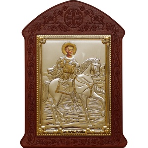  Свети Мина с mdf дърворезба (is31291-o)