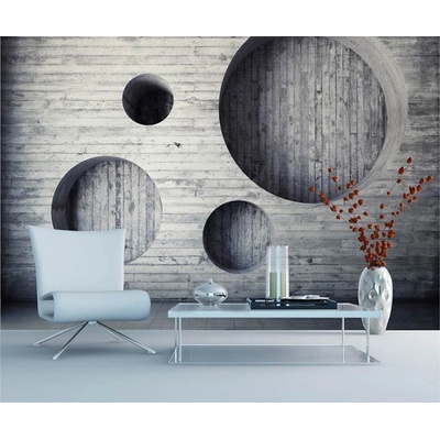Dimex MS-5-0038 vliesová fototapeta na zeď 3D Geometrické pozadí rozměry 375 x 250 cm