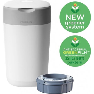 Tommee Tippee Kôš Na Plienky Sangenic Twist&Click Sivá