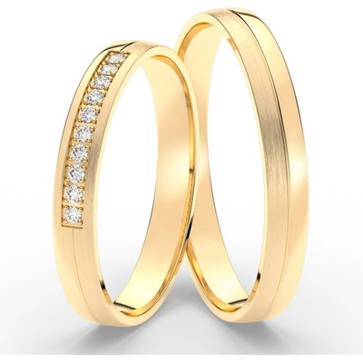 Sofia zlatý pánský snubní prsten ML65 60 D2-3MYG