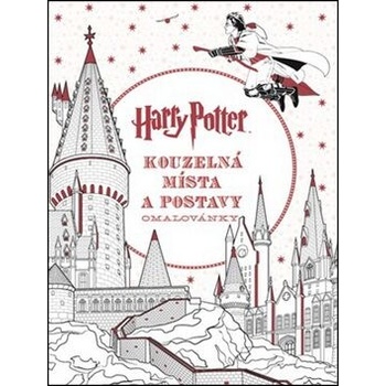 Harry Potter Kouzelná místa a postavy omalovánky