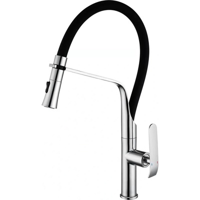 Cascada Едноръкохватков смесител за кухня Cascada Black Edition II (3510286)