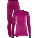 Craft Core dry baselayer set w розово, черно l (1909706-486985)