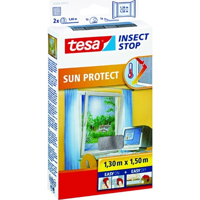 Tesa Insect Stop síť proti hmyzu do oken se sluneční ochranou 1,3 × 1,5 m, 55806-00021-00 – Zbozi.Blesk.cz