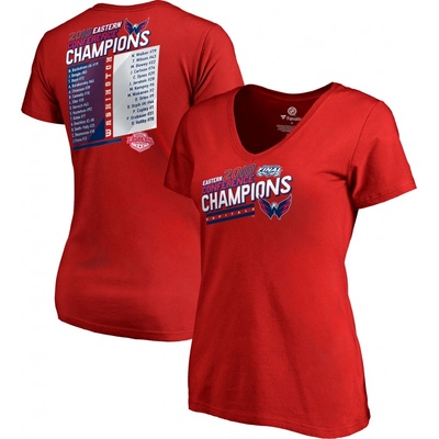 Fanatics Dámske Tričko Washington Capitals 2018 Eastern Conference Champions Shorthanded Roster