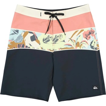 Quiksilver Бански гащета Quiksilver Surfsilk Straight 20´´ swimming shorts - Multicolor (Desert Sand Section)