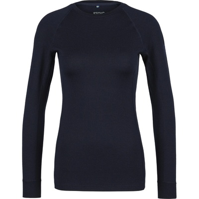 Stoic Дамско мериносово термобельо Stoic Women's Merino240 BengtSt. L/S Merino base layer - Dark Navy - размер XXL (115-2394-0216)