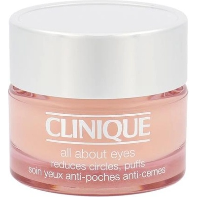 Clinique All About Eyes околоочен крем против отоци и тъмни кръгове под очите 15 ml за жени