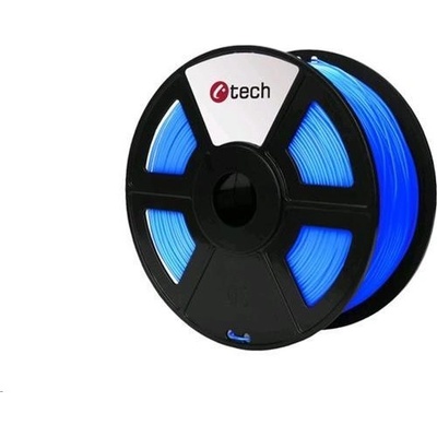 C-TECH , PLA, 1,75 mm, 1 kg, fluorescenční modrá