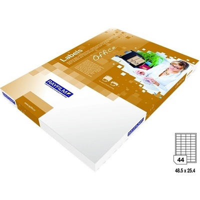 Rayfilm R0100.0203A samolepící 48x25,4mm bílé 100 listů – Zbozi.Blesk.cz