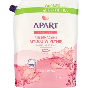Apart Rose náhradná náplň do tekutého mydla 900 ml
