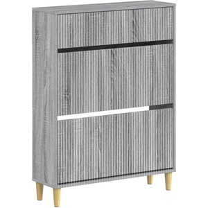 vidaXL Шкаф за обувки ARNHEM 78 x 24 x 103 см Инженерна дървесина (896661)