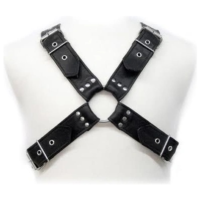 Postroj Leather Body BUCKLES HARNESS