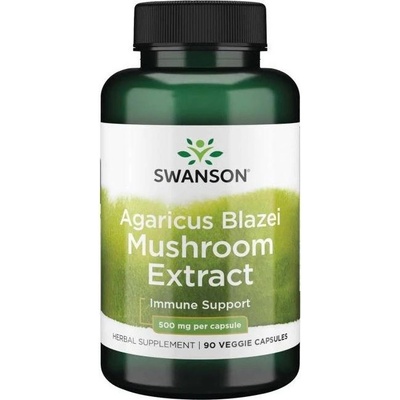 Swanson Agaricus Blazei mushroom extrakt 90 kapsúl
