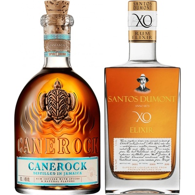 Canerock + Santos Dumont XO Elixir 40% 2 x 0,7 l (set)