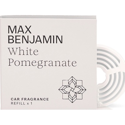 Max Benjamin Пълнител за ароматизатор за кола Max Benjamin White Pomegranete (RB-CFR03)