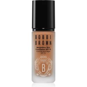 Bobbi Brown Weightless Skin Foundation SPF 15 Mini дълготраен матиращ фон дьо тен с хидратиращ ефект цвят Neutral Walnut 13ml