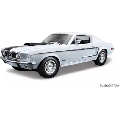 Maisto Ford Mustang GT Cobra Jet 1968 Modrý 1:18