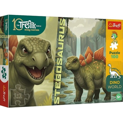 TREFL Dino World Stegosaurus 100 dielov