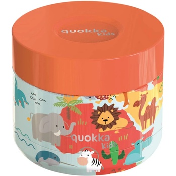 QUOKKA Термобуркан за храна Quokka Kids - Whim, Map of Life, 360 ml (40098)
