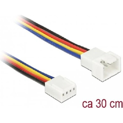 Delock prodlužovací kabel PWM připojení ventilátoru 4 Pin 30 cm 85361