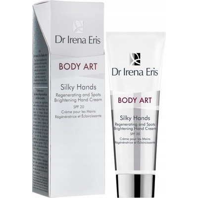 Dr Irena Eris Body Art Silky Hands regenerační krém na ruce proti pigmentovým skvrnám SPF20 75 ml