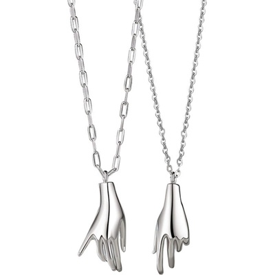 Silenti Jewelry Сребърно колие "Неразделни