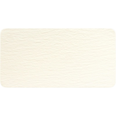 Villeroy & Boch Manufacture Rock Blanc porcelánový podnos 35x18 cm