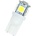 Лед крушки тип t10 с 5 smd диода 6000k