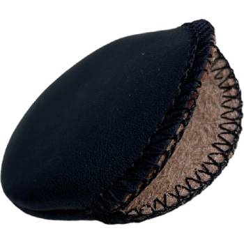 Buzzufy Черен кожен калъф за джобен часовник 50 мм - Buzzufy