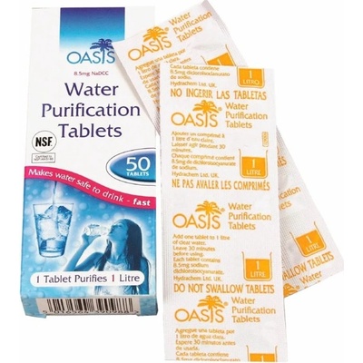 Highlander Oasis Tablety na čištění vody 8,5mg NaDCC 50 tablet