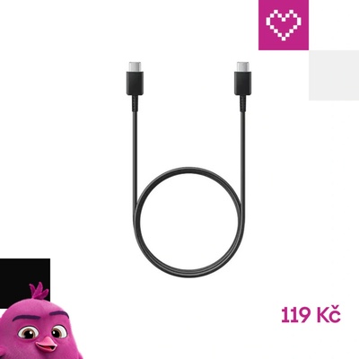 Samsung EP-DW767JBE USB-C/USB-C Datový 3A, 1,8m, černý