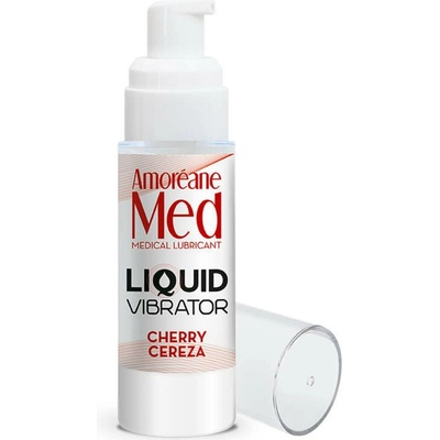Amoréane tekutý vibrátor Cherry 30 ml