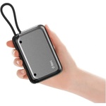 Ttec Външна батерия ttec, ReCharger, LCD, 10.000mAh, PD 30W, USB-C Cable, Черна