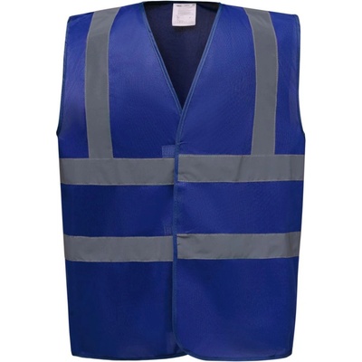 Yoko vesta HVW100 Hi Vis výstražná Královská modrá