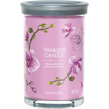 Image 1 of Yankee Candle Wild Orchid голяма чаша с надпис 567 гр