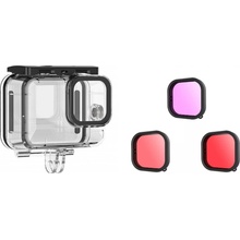 Telesin Sada vodotěsných filtrů pro GoPro Hero 11 / 10 / 9 GP-FLT-904