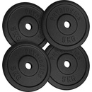 PHYSIONICS sada činkových kotúčov 4 x 5 kg, liatina, 31 mm