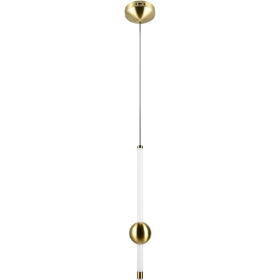 TRIO LED затъмняващо се висящо осветително тяло в месингов цвят Melita - Trio (331510108)