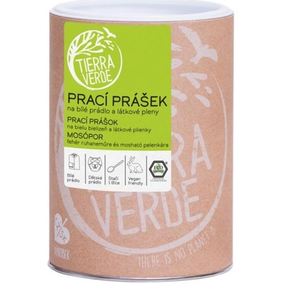 Tierra Verde Prací prášek na bílé prádlo a pleny 850 g