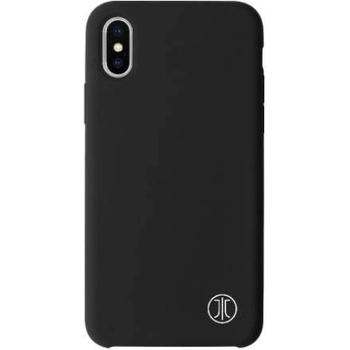 JT BERLIN Steglitz Silicone Case - силиконов калъф за iPhone X, iPhone XS (черен)