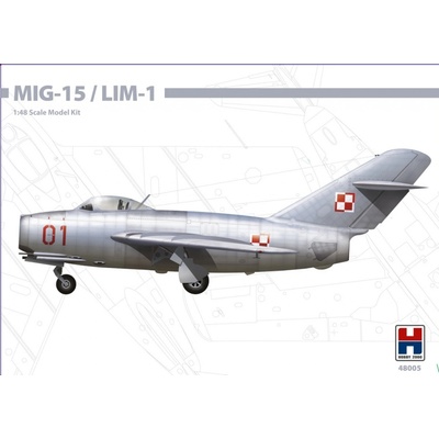 Bronco MIG-15 / LIM-1 + Cartograf + P-mask 1:48